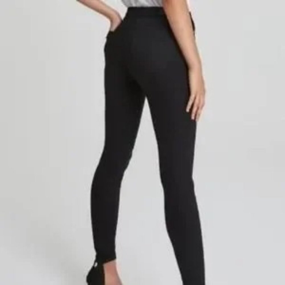 ADRIANO GOLDSCHMIED The Farrah High Rise Skinny Ankle Jeans Black, Size 26